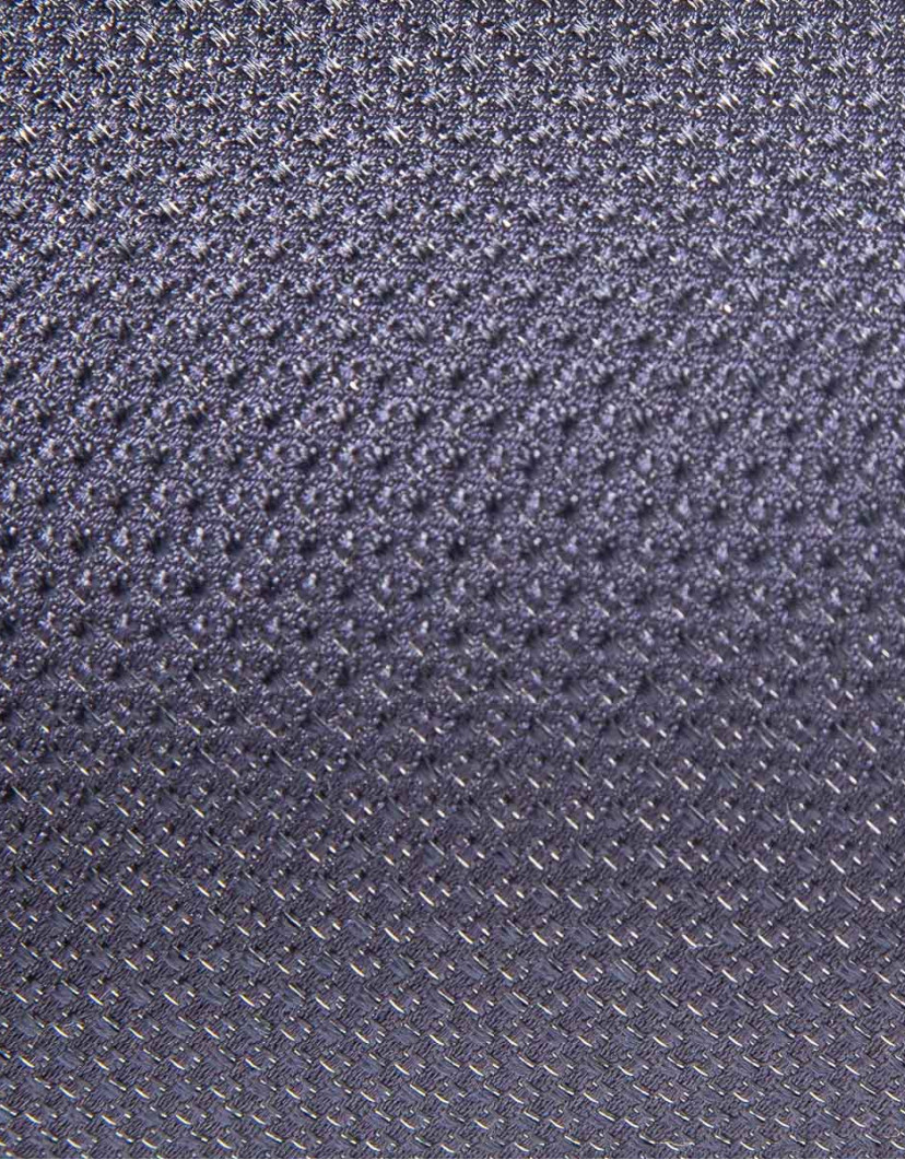 Patrick Hellmann Collection Shiny Navy Blue Tie 100% Silk image